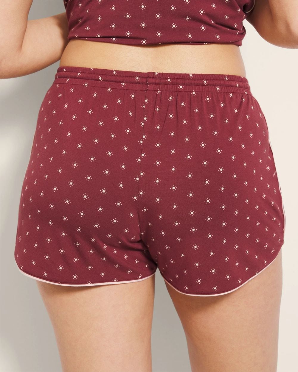 Cool Nights Printed Pajama Shorts