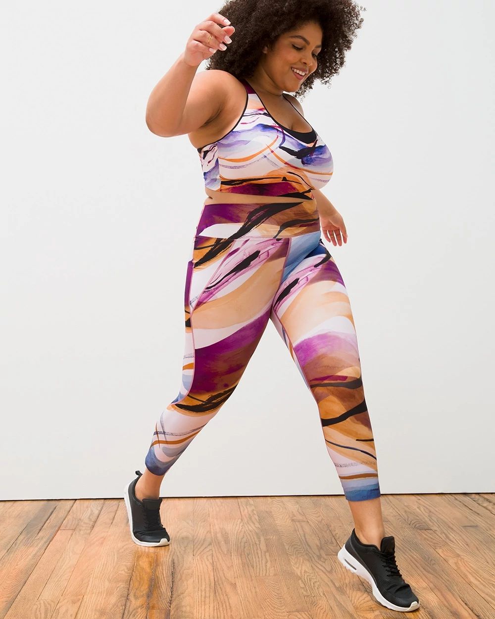 360 High Rise Cropped Legging