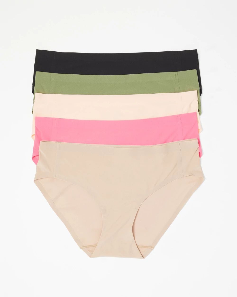 Soft Stretch Hipster Panty 5 Pack