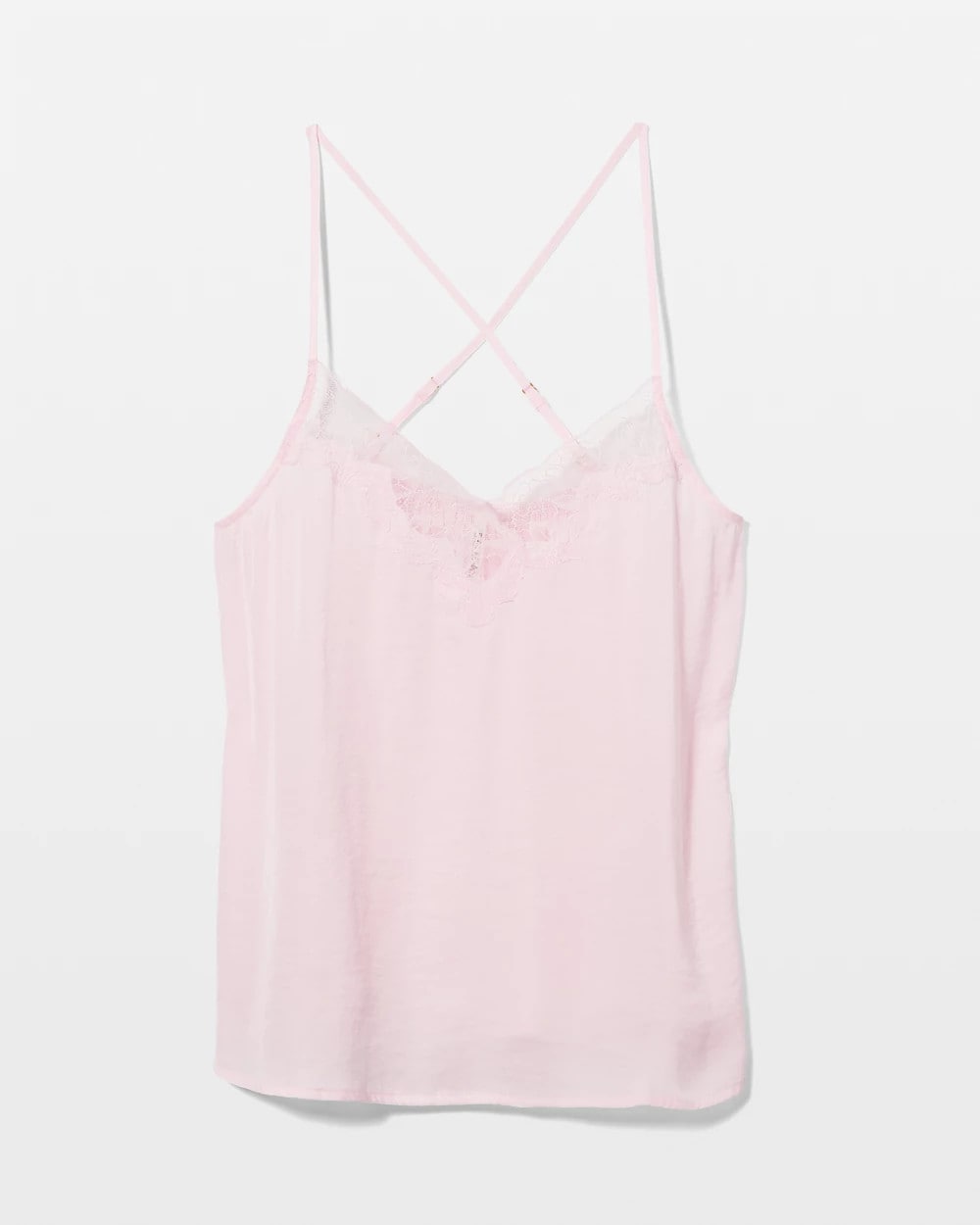 Lace Trim Pajama Cami