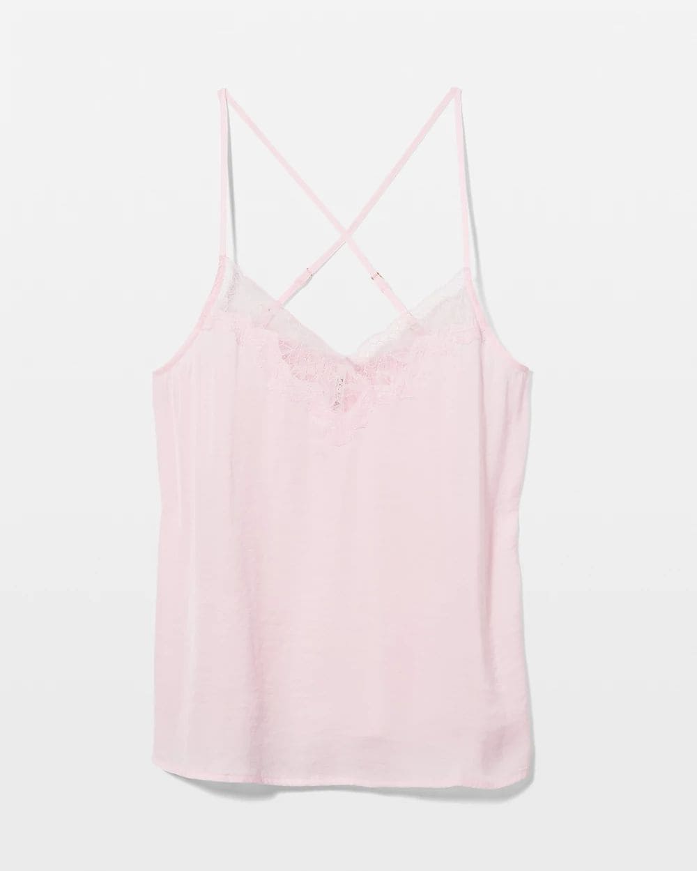 Lace Trim Pajama Cami click to view larger image.