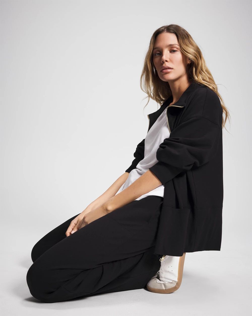 Essential Terry Straight Leg Pants