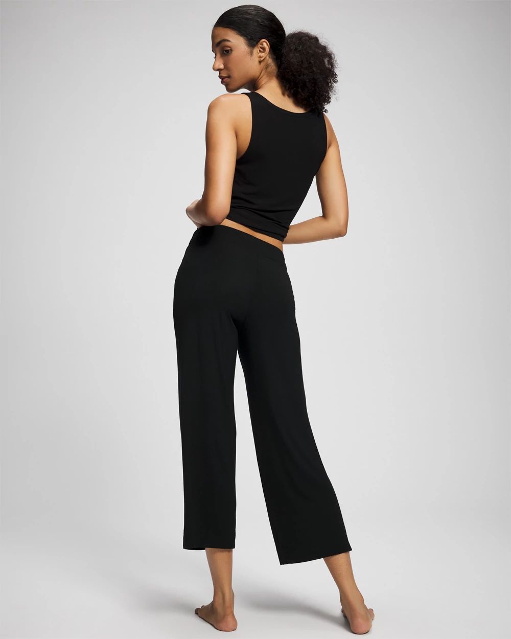 Cool Nights Cropped Pajama Pants