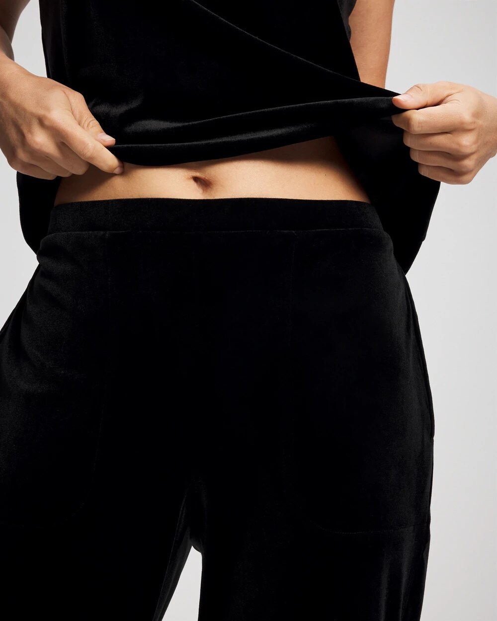 Velvet Relaxed Pajama Pant