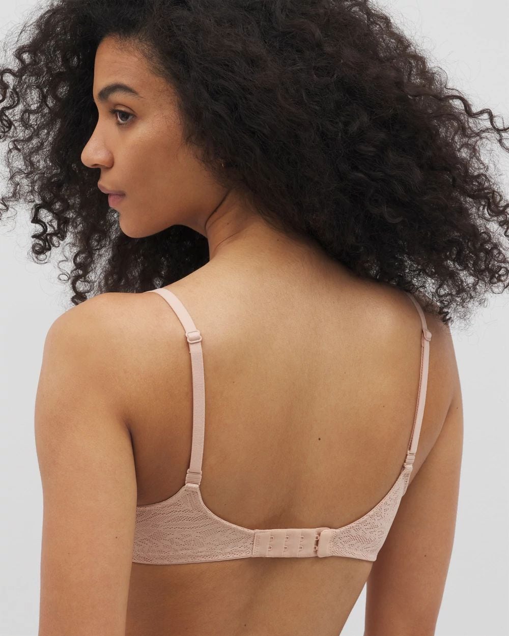 Soma Unlined Balconette Bra with Stretch Lace click to view larger image.