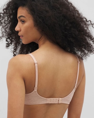 Soma Unlined Balconette Bra with Stretch Lace click to view larger image.