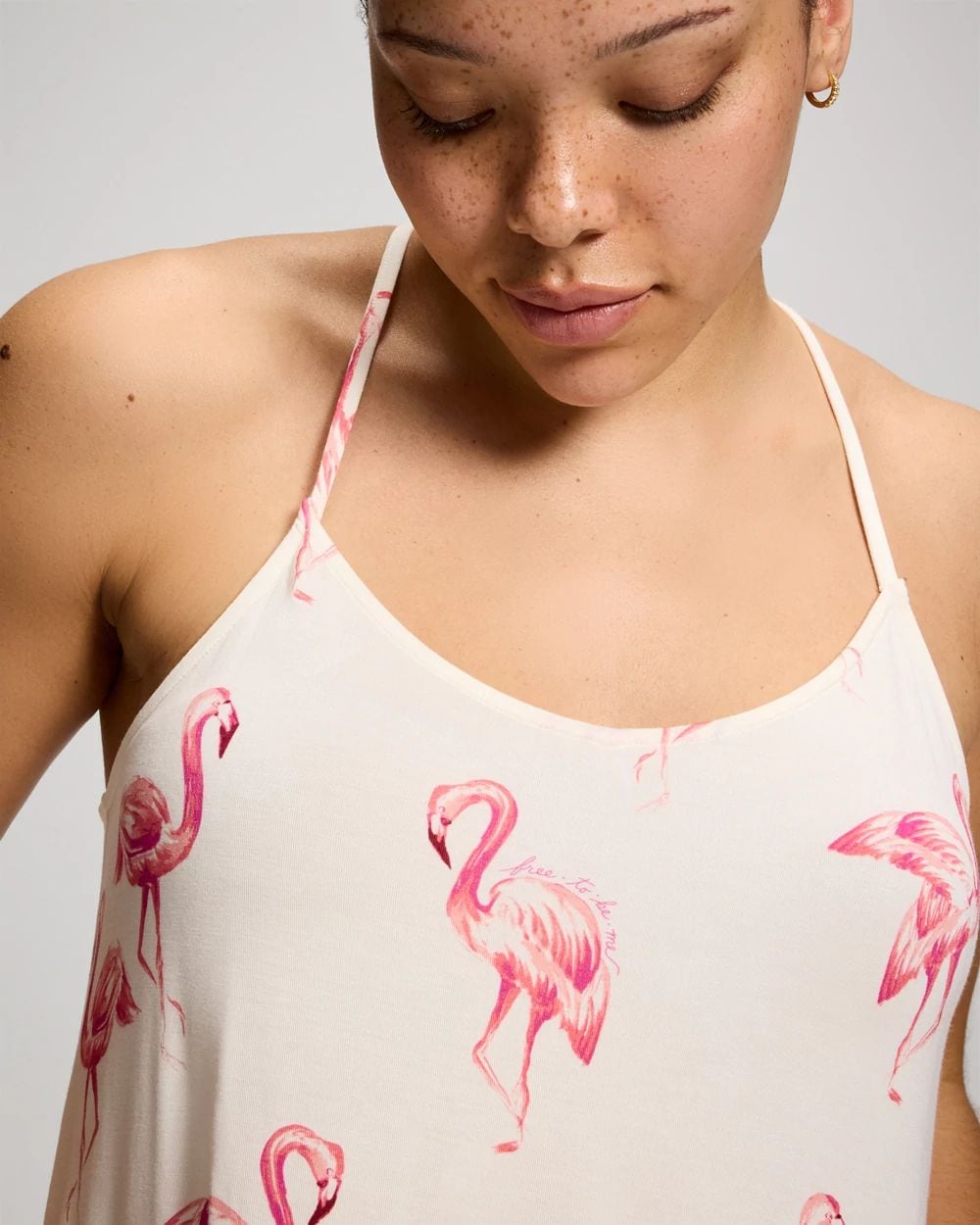 Cool Nights Strappy Sleepshirt