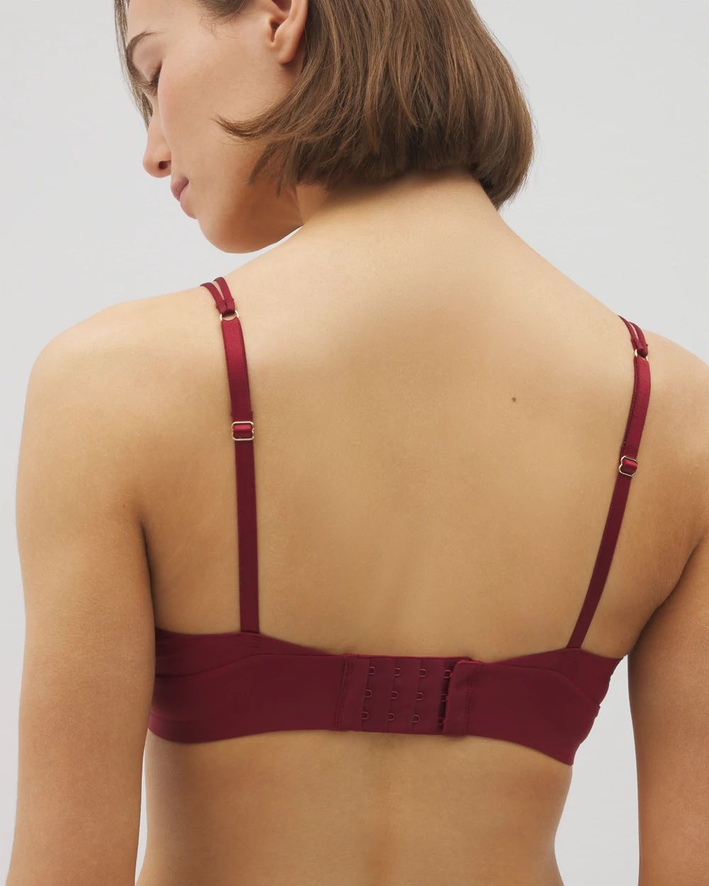 Geo Lace Trim Bralette