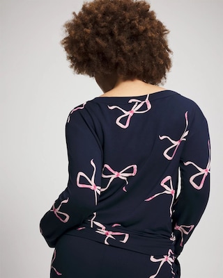 Long-Sleeve Pajama Top click to view larger image.