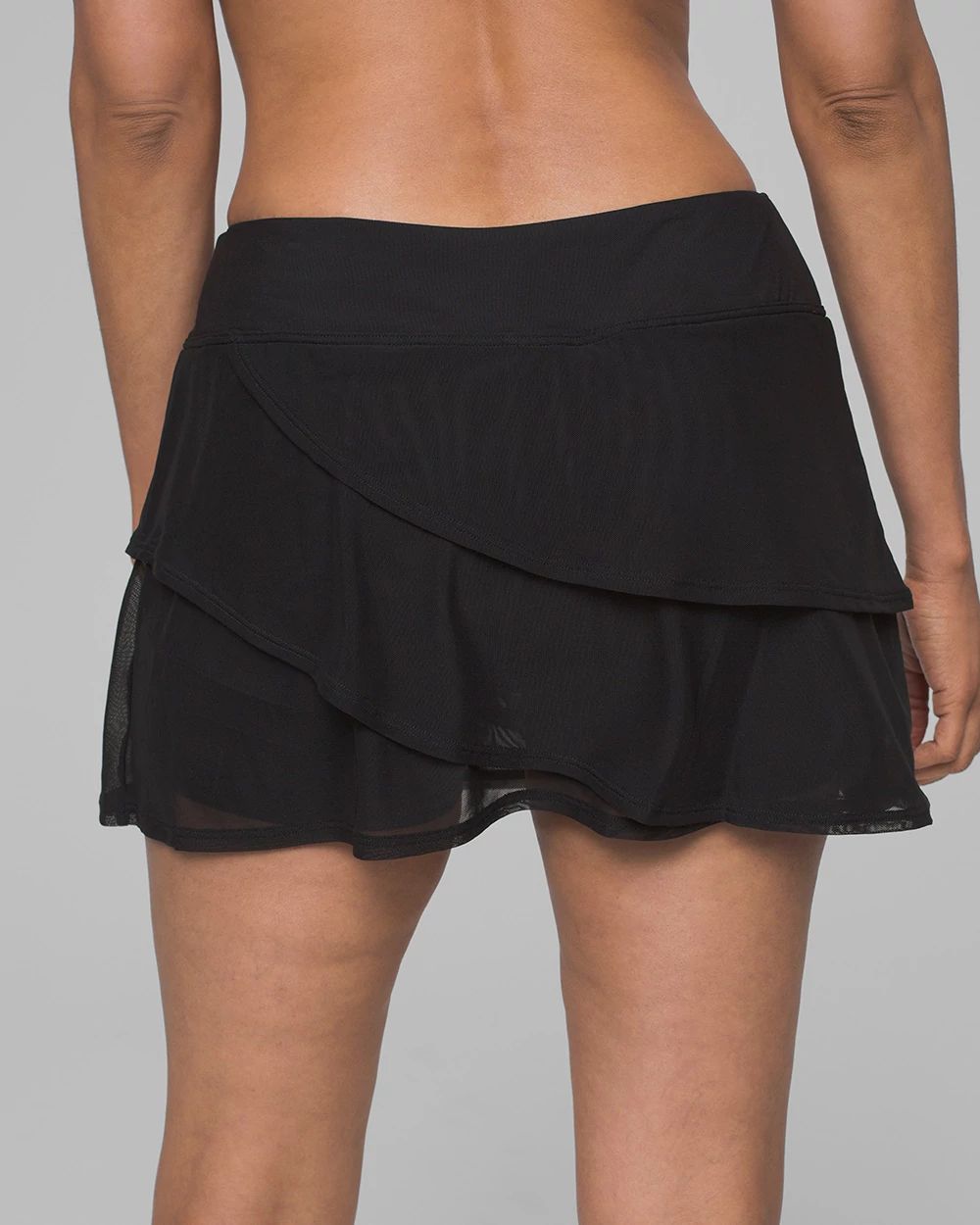 Mesh Layer Swim Skort