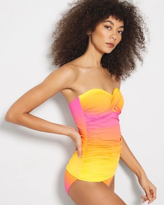 Beat The Heat Bandeau Tankini Top
