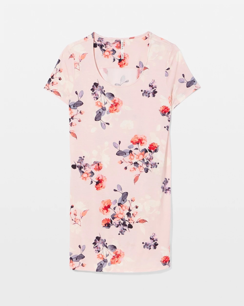 Short Sleeve Scoop Neck Sleepshirt