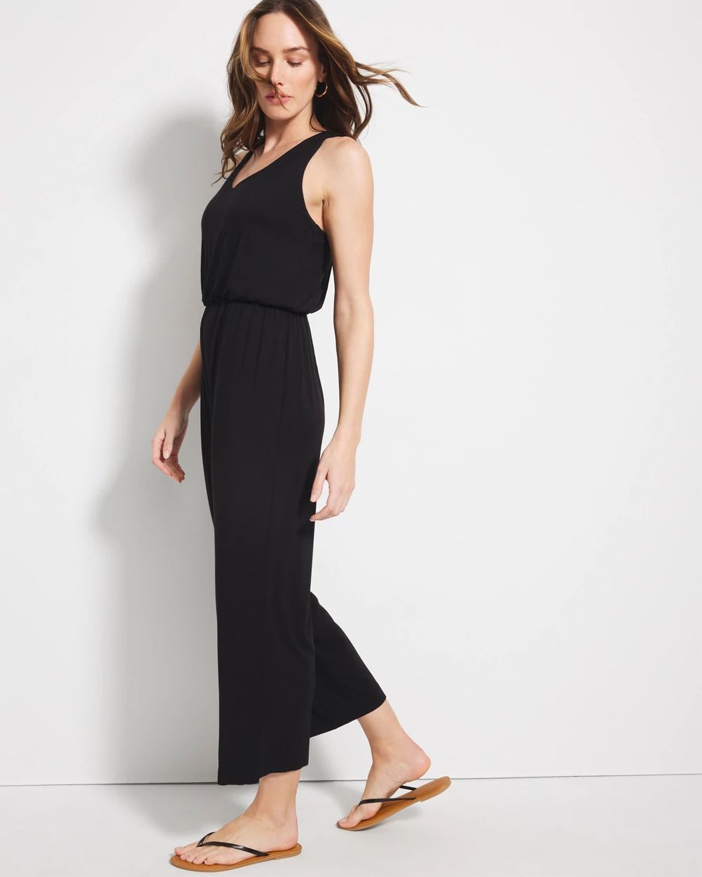 Soft Jersey Soleil Ankle Jumpsuit