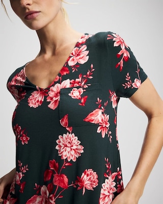 Short Sleeve Sleepshirt click to view larger image.