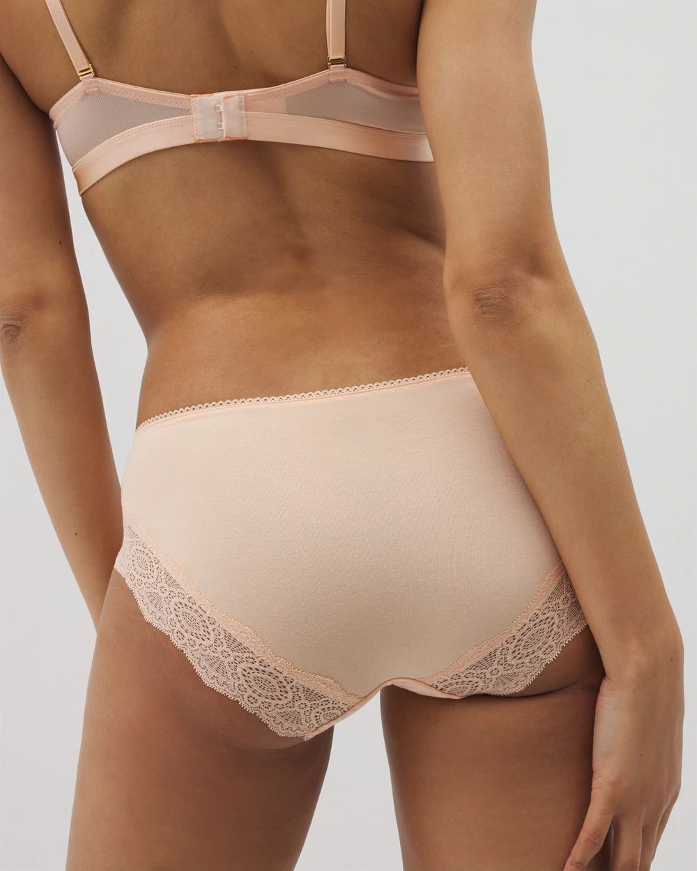 Embraceable Hipster Panty Crochet Lace