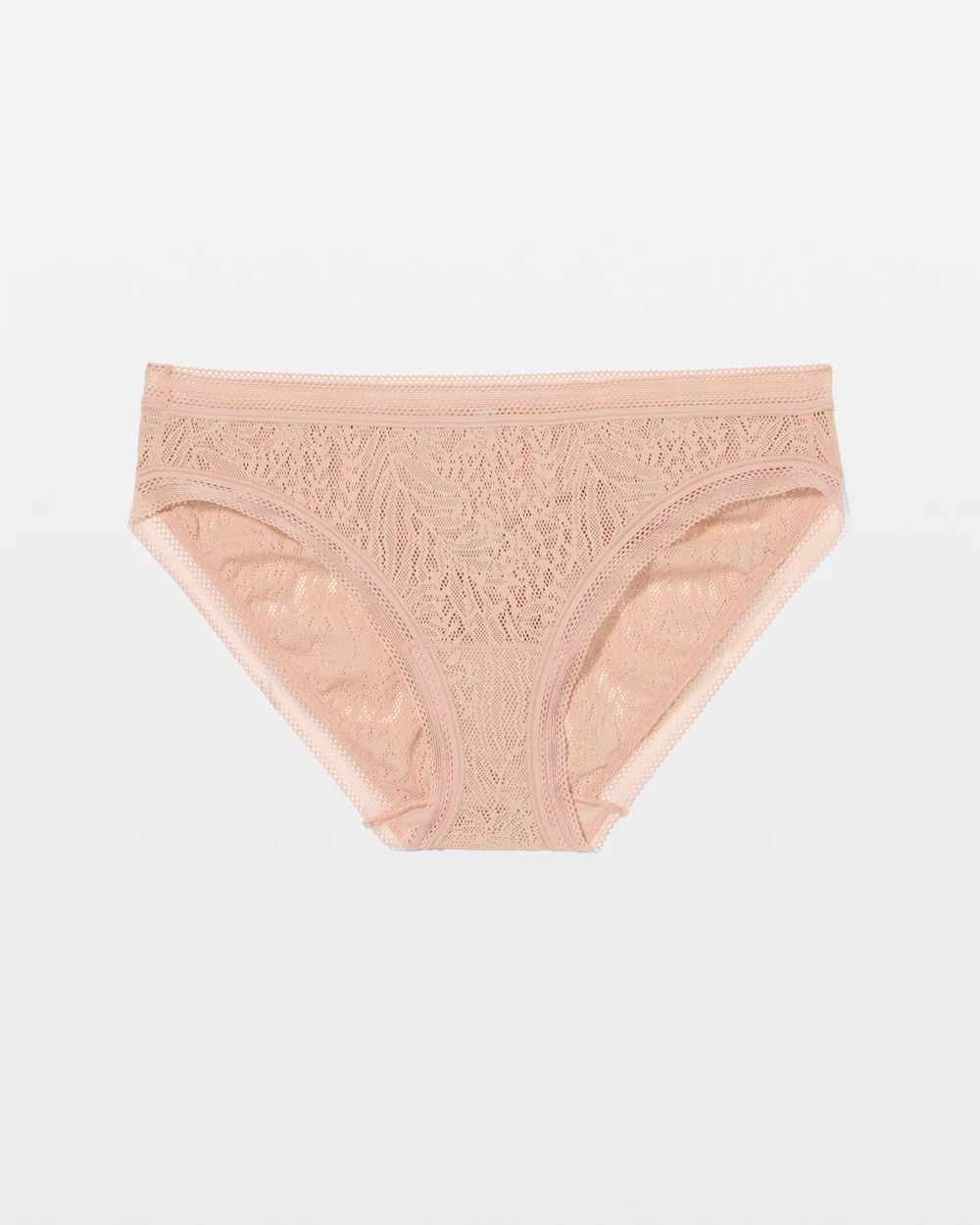 Soma Bikini Panty with Stretch Lace click to view larger image.