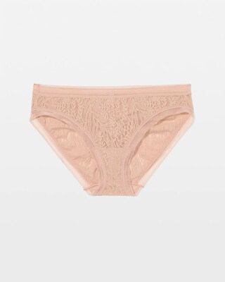 Soma Bikini Panty with Stretch Lace click to view larger image.
