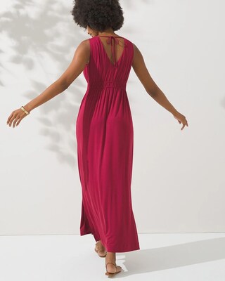 Tie-Back Maxi Bra Dress