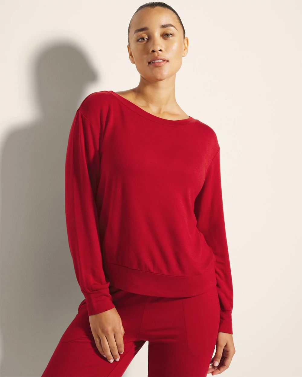 Sunday Long-Sleeve Pajama Top