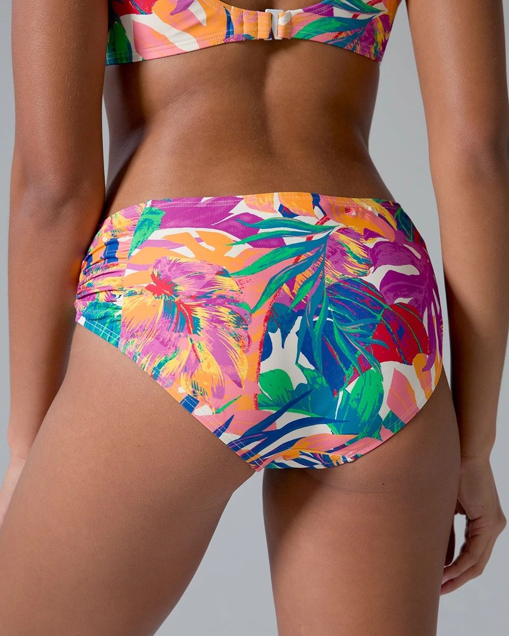 Ruched Side Bikini Bottom