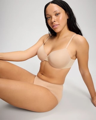 Modern Cotton Perfect Coverage Bra click to view larger image.