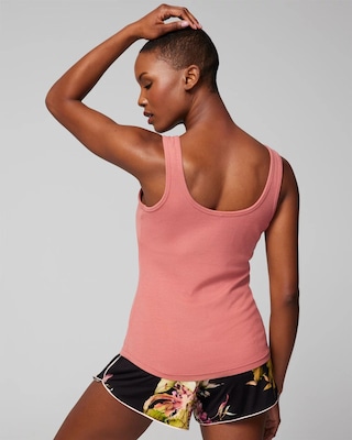 Ribbed Pajama Tank click to view larger image.