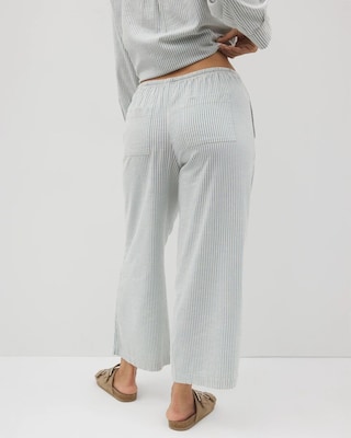 Beach Cotton Crop Pant click to view larger image.