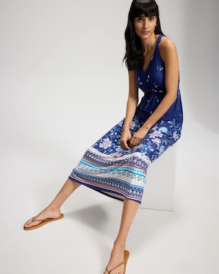 Twist-Front Maxi Bra Dress click to view larger image.