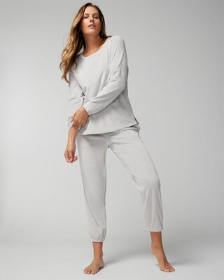 Cuffed Pajama Pants