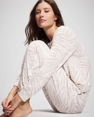 Banded Ankle Pajama Pant click to view larger image.