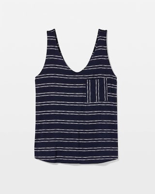 V-Neck Pajama Tank click to view larger image.