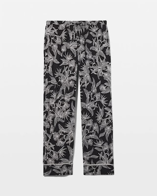 Printed Pajama Pants click to view larger image.