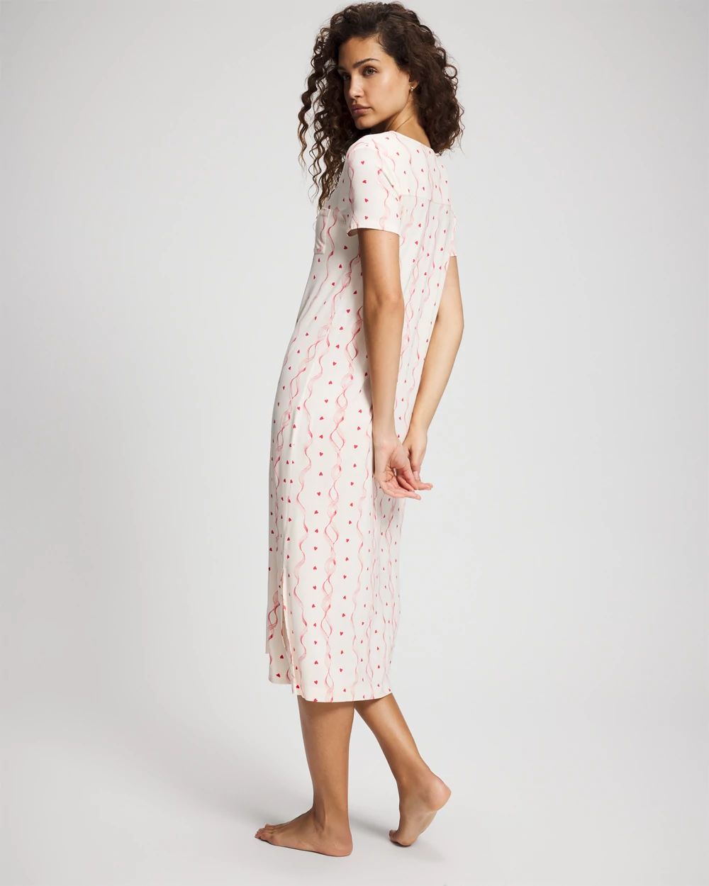 Cool Nights Short Sleeve Long Sleepshirt