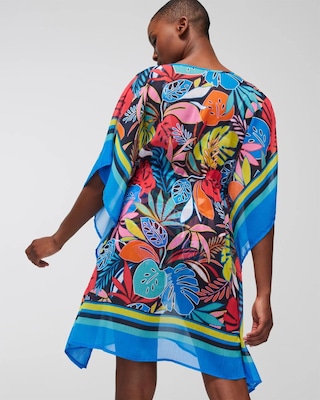 Color Field Chiffon Caftan
