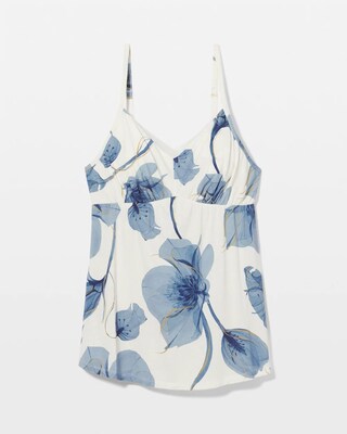 Mesh Trim Pajama Cami