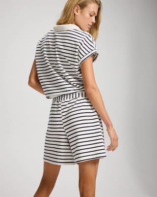 Essential Terry Relaxed Lounge Shorts click to view larger image.