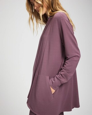 Ultrasoft Fleece Cardigan click to view larger image.