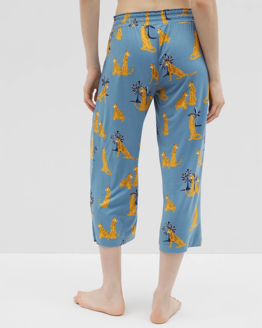 Cool Nights Cropped Pajama Pants