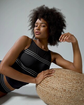 Off Grid High Neck Tankini Top