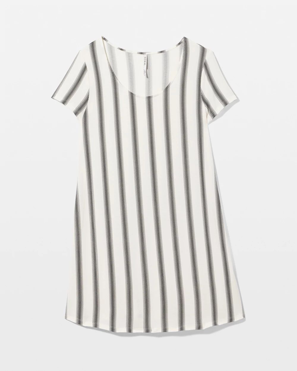 Cool Nights Short Sleeve Scoop Neck Sleepshirt