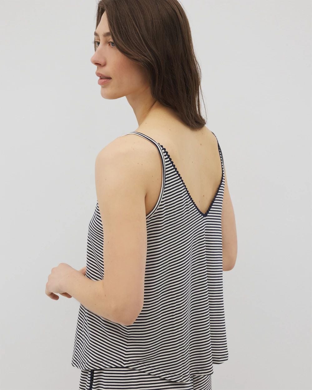 Pom Trim Pajama Cami
