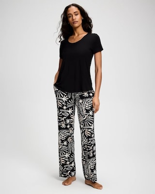 Short Sleeve + Pant Pajama Set