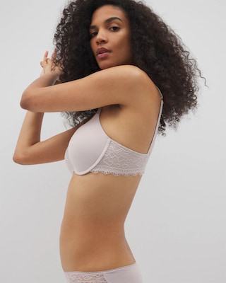 Push-Up Plunge Bra with Lace click to view larger image.