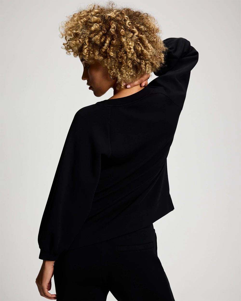 Modern Modal Relaxed 3/4 Sleeve Top click to view larger image.