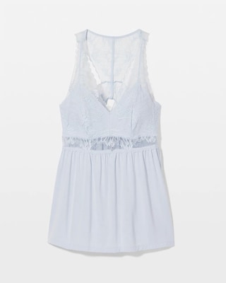 Soft Support Lace Pajama Cami click to view larger image.