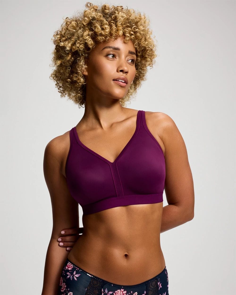 Wireless Unlined Full Coverage Bra