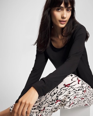 Packaged Long-Sleeve Pant Pajama Set click to view larger image.