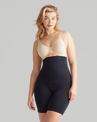 Seamless High-Waisted Thigh Shaper