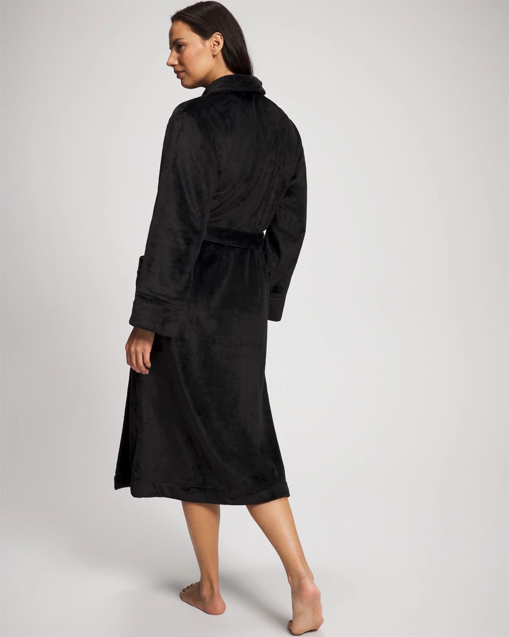 Plush Long Robe
