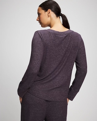 Long Sleeve Pajama Tee click to view larger image.